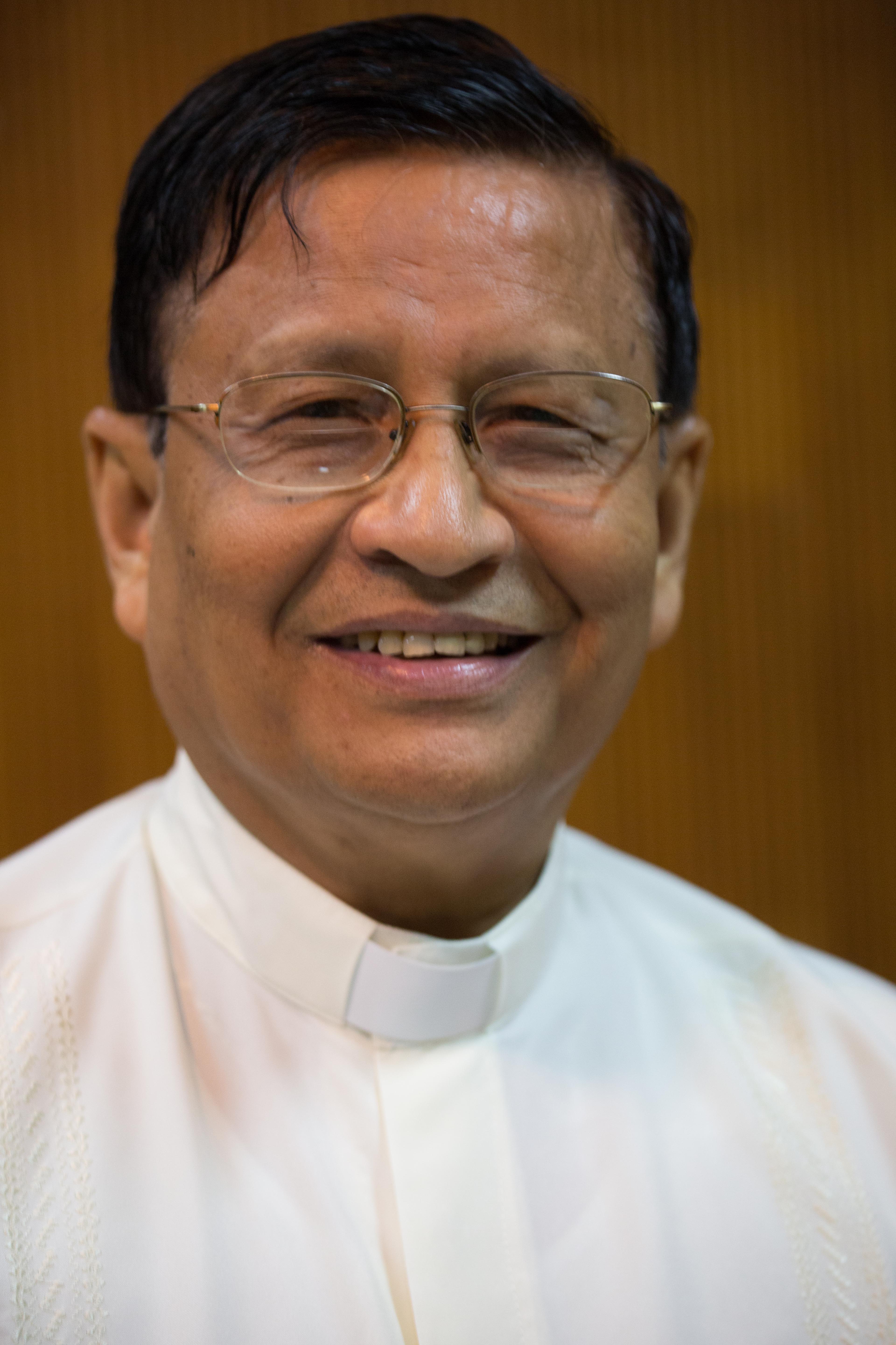 Cardinal Maung Bo, Archbishop of Yangon (Rangoon) © Aid to the Church in Need/Magdalena Wolnik