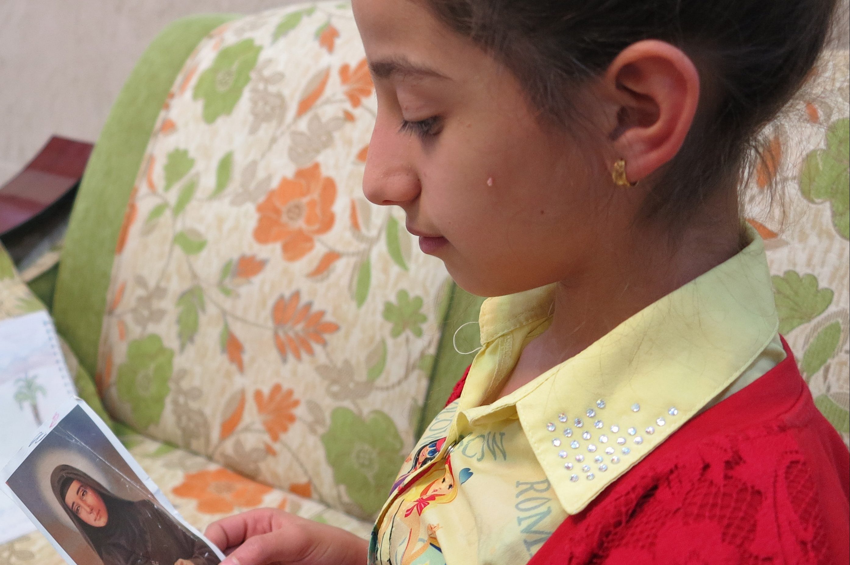 Helda Khalid Jacob Hindi, 10, Iraqi school girl
