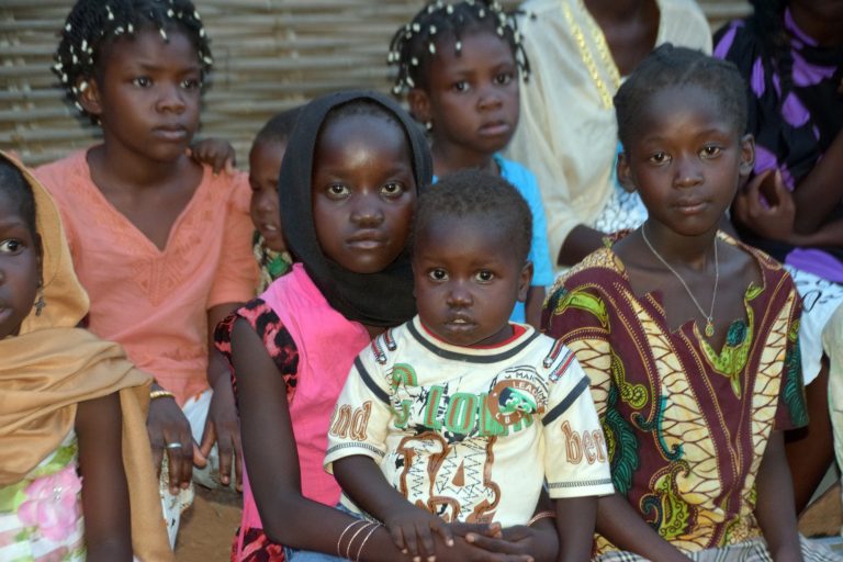 Children at the Comboni Parish Centre, Sudan in 2017