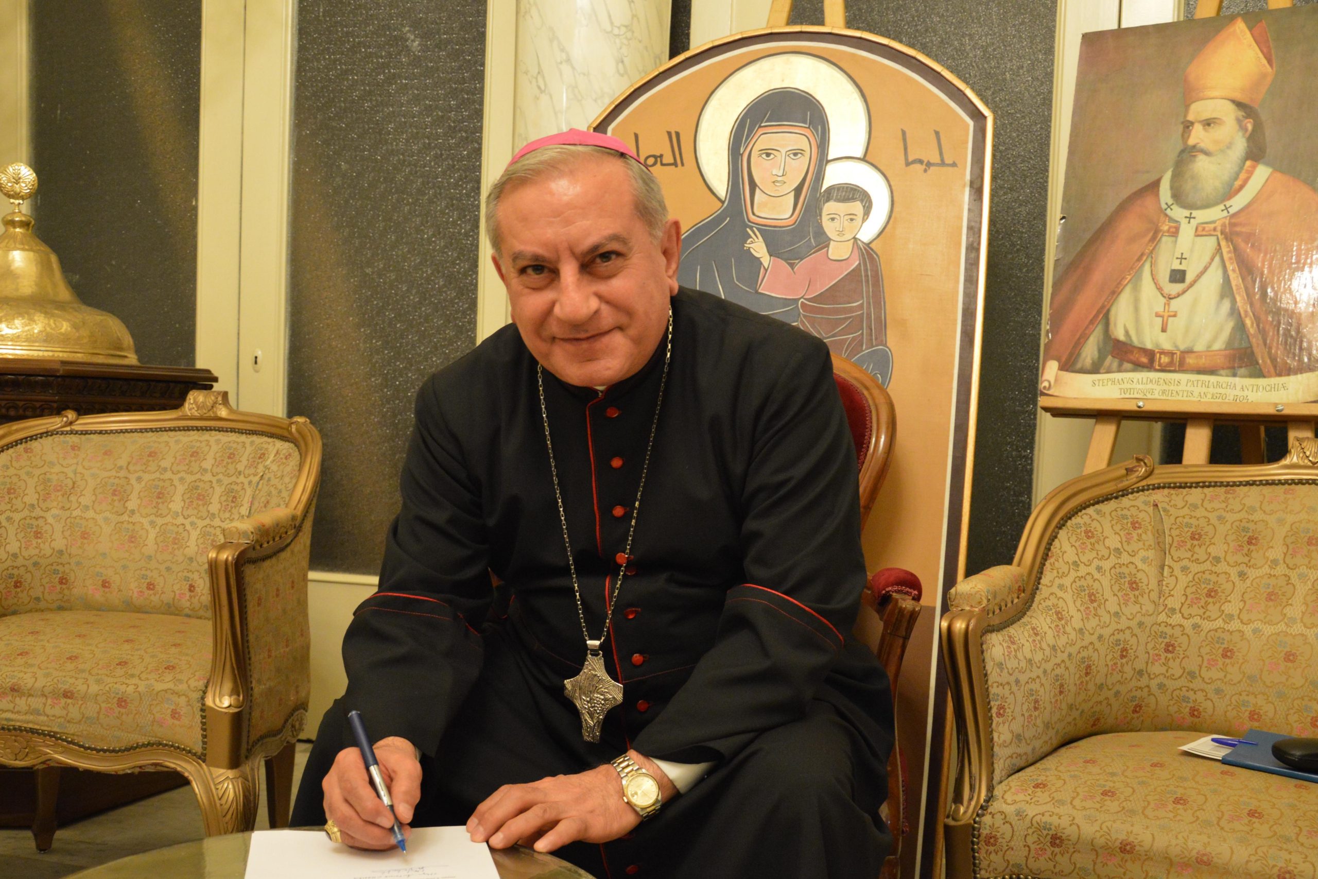 Bishop Antoine Chahda of Aleppo (Image © Aid to the Church in Need)