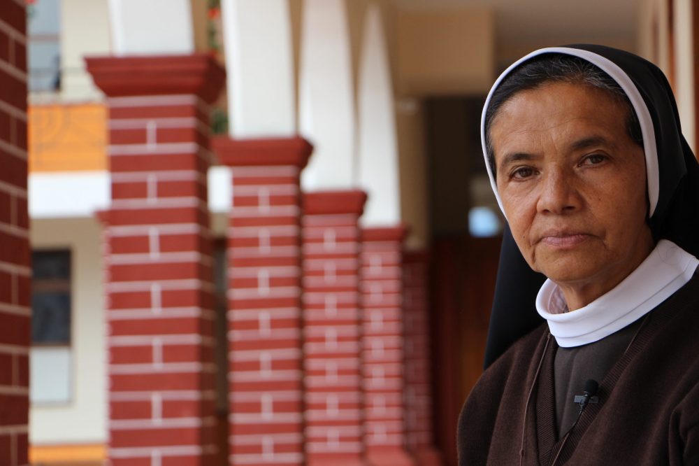 With picture of Sister Gloria Cecilia Narváez (© Aid to the Church in Need)