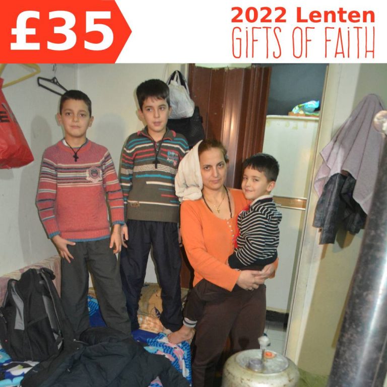 Your kind donation can support a family with emergency aid for one week