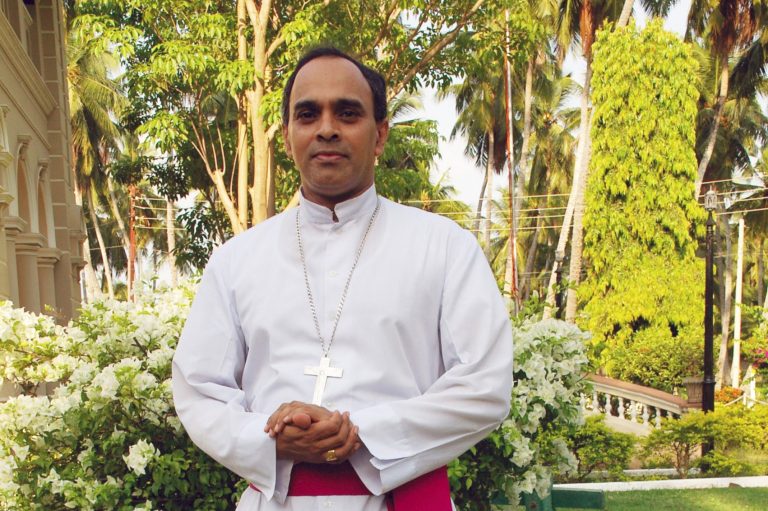 With image of Bishop Valence Mendis of Kandy (© Aid to the Church in Need)