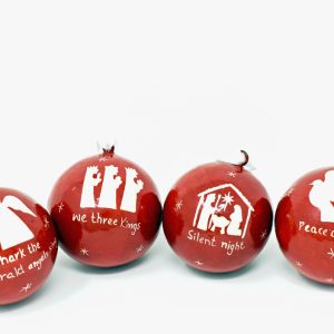 Red Christmas Bauble Pack