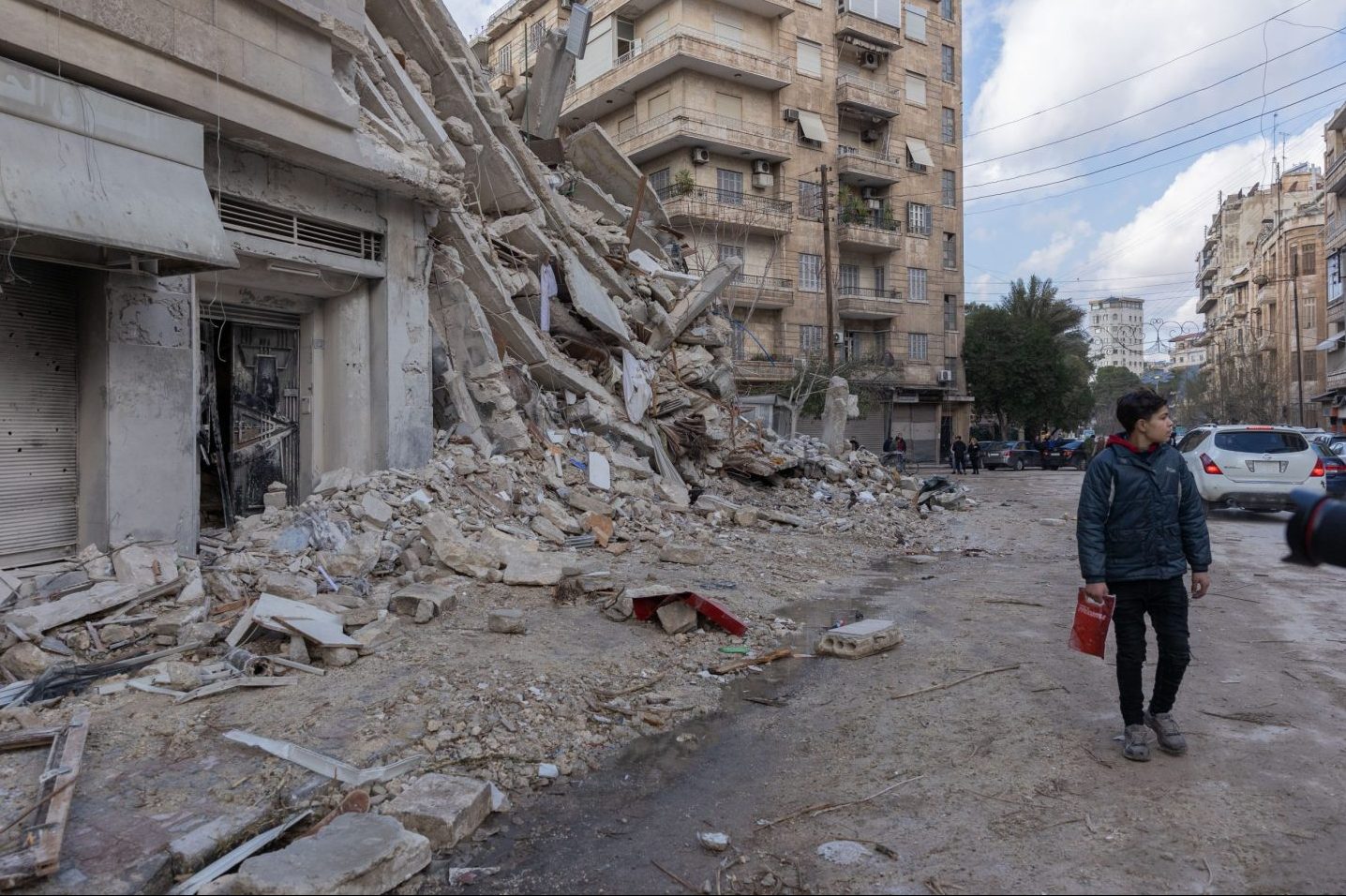 After the earthquake in Aleppo (Image: Hope Center/ACN)