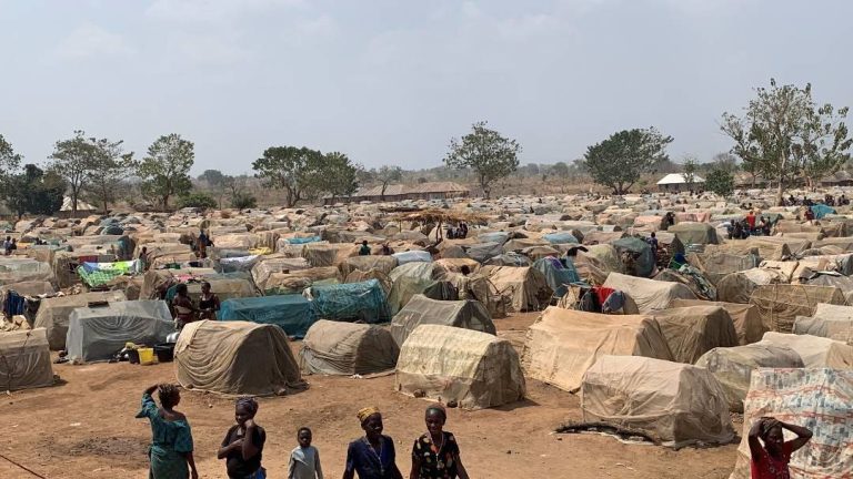 IDP camp in Guma, Benue State.
