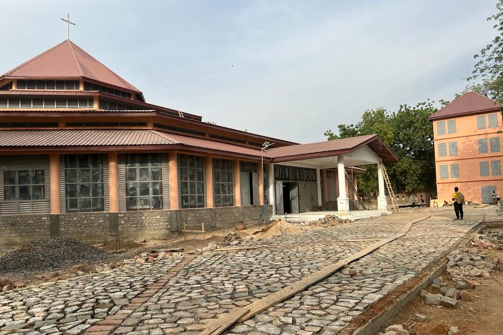 The new Cathedral in Maroua.