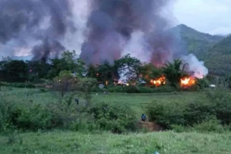An attack on Khopibung village in the Saikul sub-division of Kangpokpi District, , which saw 44 houses and the Catholic church torched on 12th June 2023.