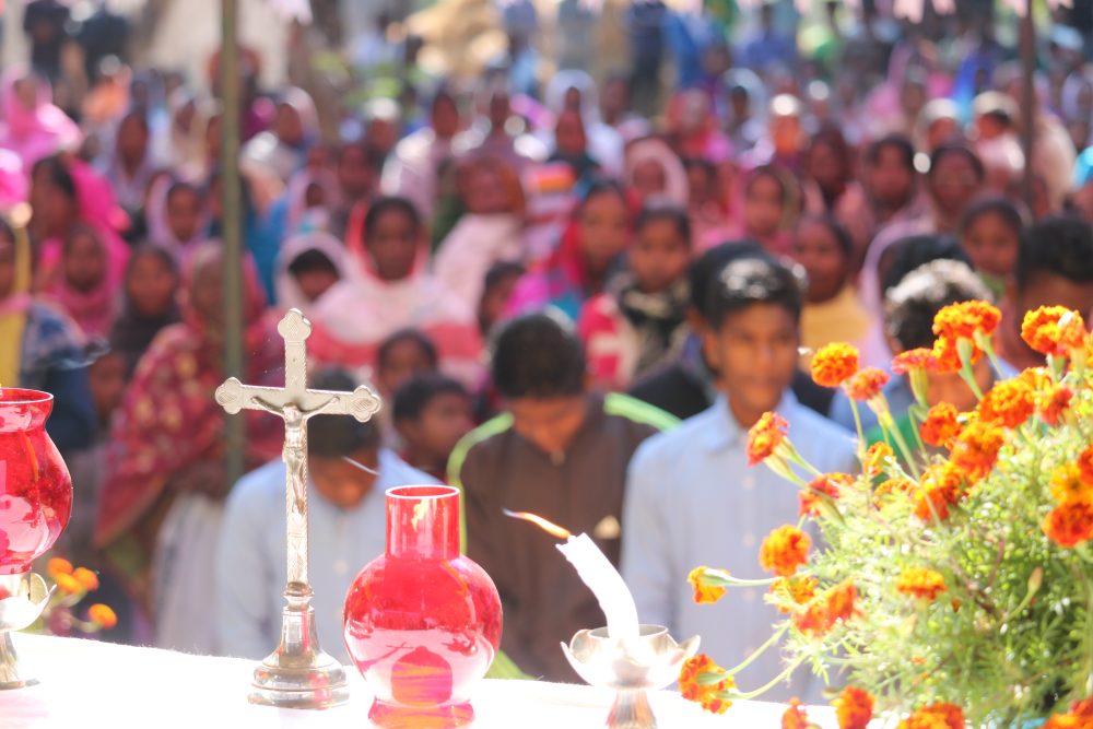 Mass in Simdega Diocese, India.