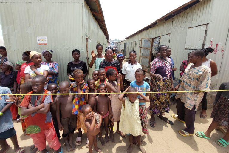 Displaced people in Benue State, Nigeria.