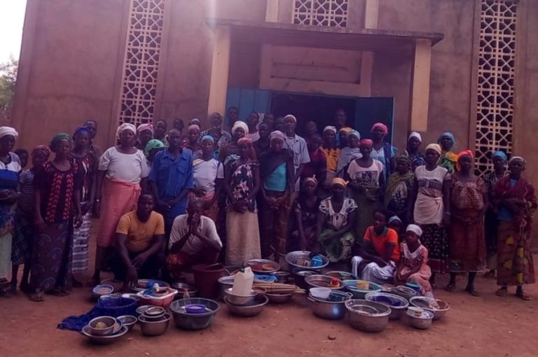 A church in Zekuy, Burkina Faso which was attacked by extremists earlier this month.