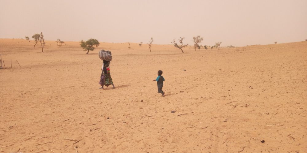 Landscape in Mali.