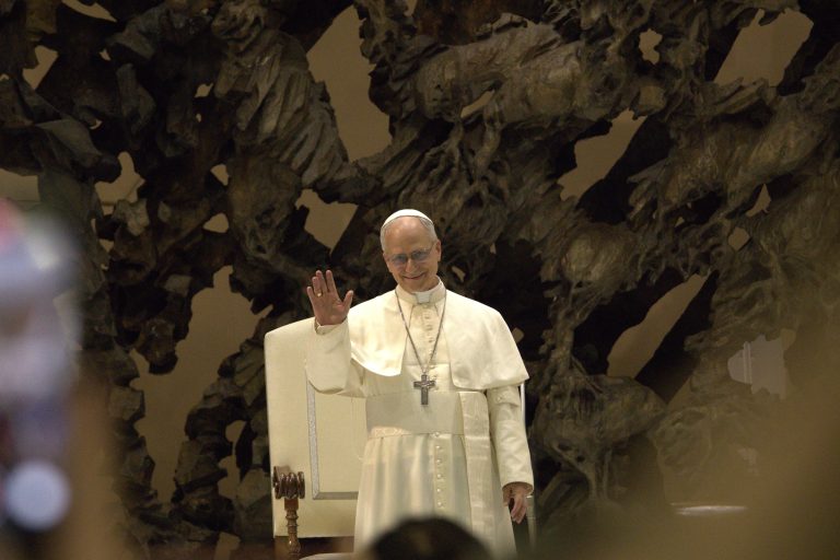 Pope Leo XIV (© Edgar Beltrán / The Pillar).