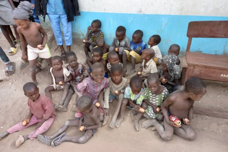 IDPs living in Daudu Camp in Benue State.