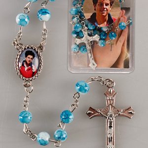 Carlo Acutis Blue Rosary