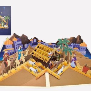 Pop-up Nativity Card